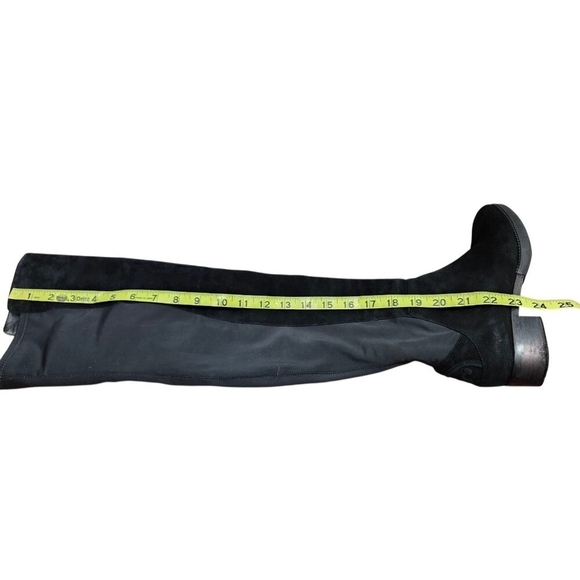 Tory Burch Caitlin Stretch Suede Over-The-Knee Boots, Black Size 7  $550 - Picture 11 of 14